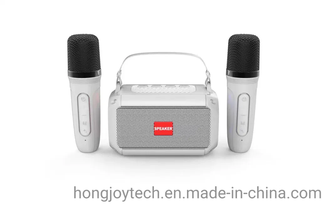 Portable PA Speaker System with 2 Wireless Microphone for Home Party, Meeting, Wedding, Church, Picnic, Outdoor/Indoor