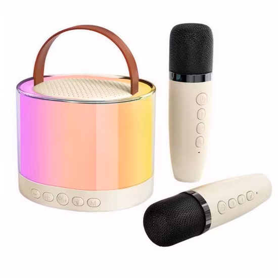 Karaoke Microphone TF Card Bluetooth Wireless Portable Machine Mic Speaker for Kids and Adults Home Party Birthday